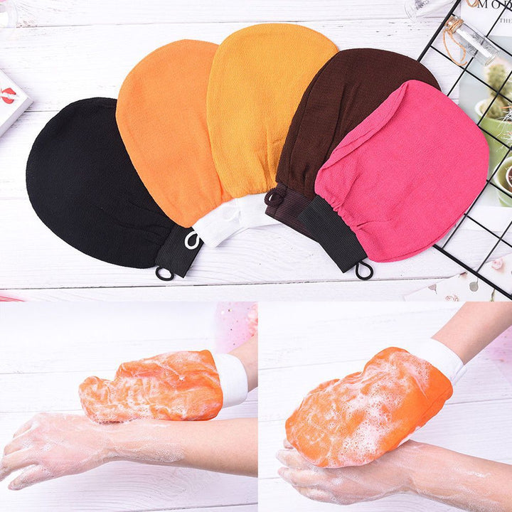 2x Exfoliating Bath Glove